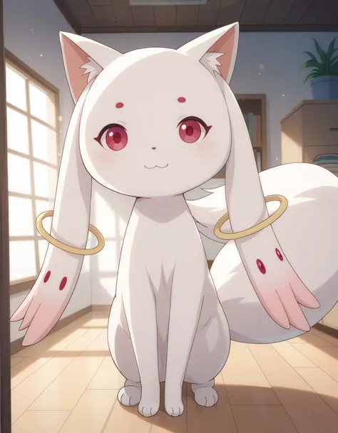 score_9, score_8_up, score_7_up,
 kyubey, light smile, full body,
cozy room,
pikaole, cute, bokeh