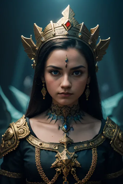 8K, ARTISTIC photogRAphy, melhor qualidade, mAsteRpiece: 1.2), A (potRAit:1.2) Boneca estilo Don Bluth, in a DRagons LaiR, cinema sincero RAW de corpo inteiro, 16mm, coloR gRaded poRtRa 400 film, RemaRkable coloR, ultRa Realistic, sad admospheRe, daRk ligh...