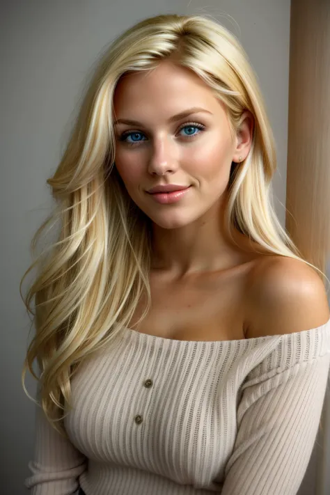 Pretty Blonde Woman