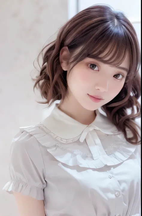 (masterpiece), (最high quality), (Very detailedな), (Best Shadow), (photoRealistic:1.4), Frilled blouse, skirt, white ankle socks, high quality, masterpiece, Very detailedな, High resolution, 4K, 超High resolution, Detailed Shadows, Ultra-realistic, Dramatic l...