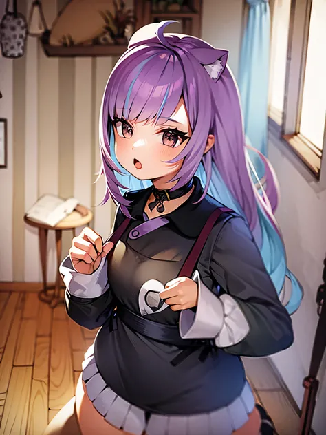 Cat and small porridge