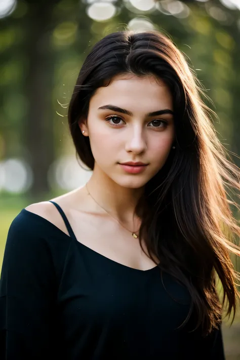 photo of a very beautiful girl, 20 years old, slavic, skin fair, ultra textured skin, shiver, dark hair, Support 160 colors, Shot on ARRI ALEXA 65, bokeh, sharp focus on the subject, filmed by Don McCullin