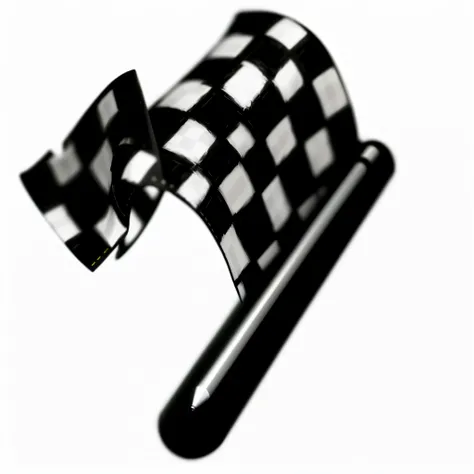 a close up of a checkered flag with a black background, flag, took on ipad, custom, (vector), racing, pen, formula 1, carefully drawn, checkered motiffs, artistic, screensaver, profile picture, 2 k, 2k, profile image, black & white, created in adobe illust...