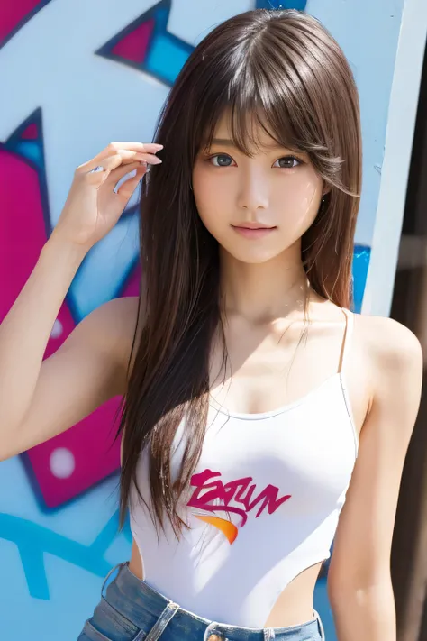 (highest quality:1.4), (very detailed), (very detailed美しい顔), (dance:1.8), (beautiful face and eyes:1.5), 17 years old, evenly ba...