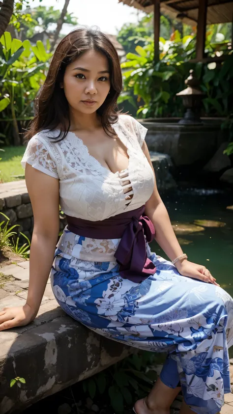 indonesia plump woman,  40 year old woman, (chubby) , chubby