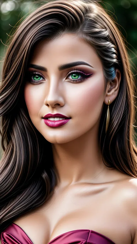 photorealism 16K realism, ((Hyper-realistic proportional body, anatomically correct:1.3)), ((ultra-fine digital art)), (light pale complexion), BREAK, (best highest detailed realistic green_eyes:1.2), ((super realistic sharp-eyes:1.2)), (tired and sleepy a...