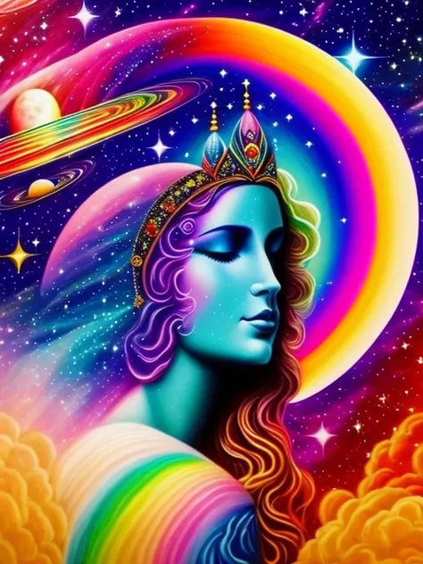 Journey Into Space, Meditations, Goddess Of Love, Inner Beauty, Colors of the Rainbow, Starlight and You, Floating Through Space, In Search Of Truth, 