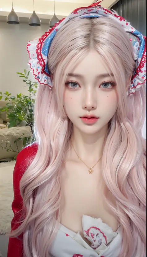 Game Art，CG Animation，Best image quality，Maximum resolution，8K picture quality，(A bust photo)，(portrait)，(Head close-up)，(Rule of Thirds)，Unreal Engine 5 rendering works，20 year old girl，((Queen))，The eyes are very detailed，(Large Breasts)，Elegance and nob...