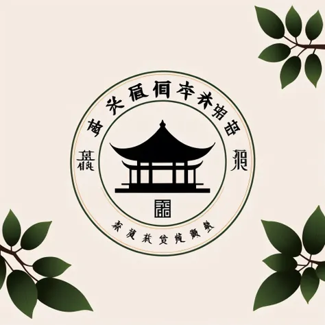 a simple and formal logo design，inspired by the traditional architectural style of xiamen jimei school village，western-style hou...