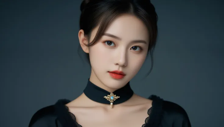 8k, Ultra-high resolution, Highest quality, masterpiece, 三分割法によるphotograph,Surreal, photograph, 1 Girl, (16 years old:1.3), pretty girl, Cute Face, 細部までBeautiful Eyes, 細かくdetailedに,masterpiece,One Girl:1.2,Japanese female announcer,cowboy shot,grin,Black s...