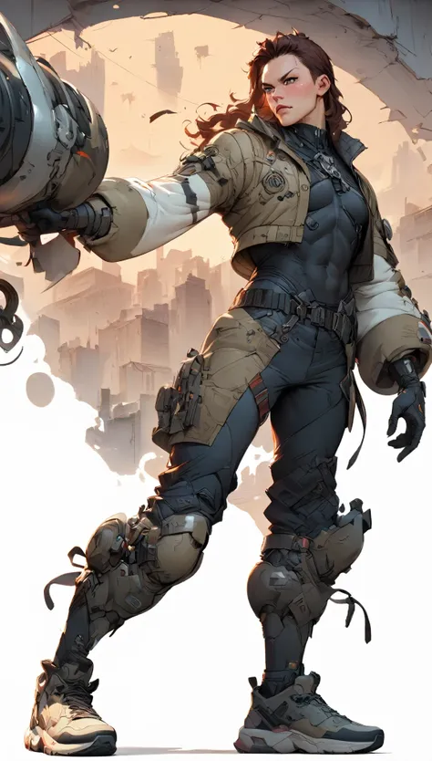 best quality,4k,8k,highres,masterpiece:1.2),ultra-detailed, extremely detailed eyes, extremely detailed body, (large masterpiece digital art), (detailed manga illustration), (detailed line art), ((perfect anatomy)), (intricate details:1.3), (ultra-detailed...
