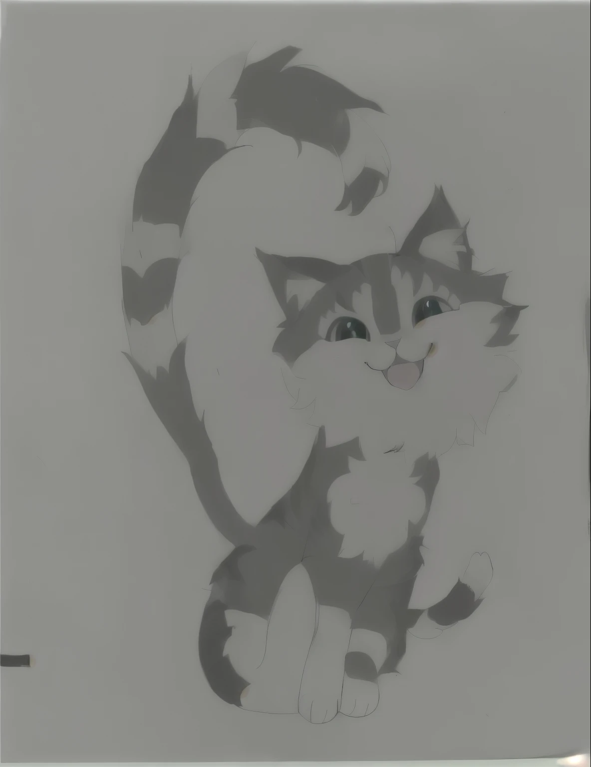 drawing of a cat with a heart-shaped tail, anime cat, cat tail, cat drawing, illustration of a cat, an gato anthropo, painting of a cat, ready anthropomorphic, gato anthropomórfico, a fluffy cat, a painting of a cat, gato anthropo, in a painting of a cat, ...