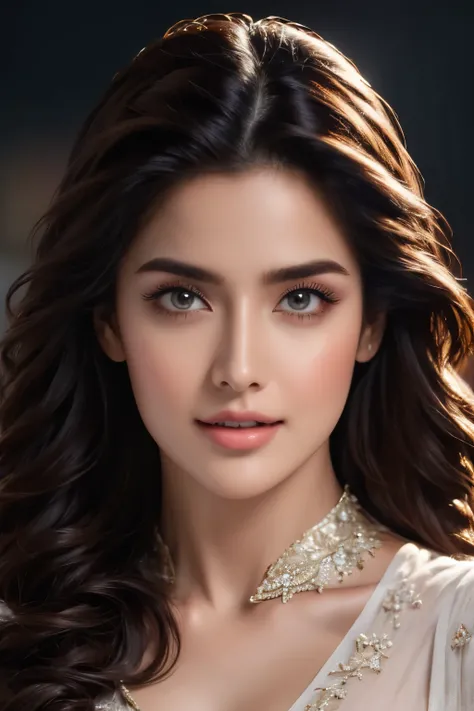 score_9,score8_up, ((head to thigh portrait)), (majestic:1.5),(uhd:1.3), (best quality,highres,masterpiece:1.2), ultra-detailed, (realistic, photorealistic, photo-realistic:1.37),Masterpiece, A majestic figure stands against a dark, almost black background...