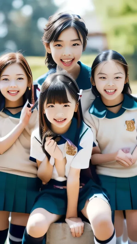 smile:2, (((super duper cute primary school students)))、(sexlyなprimary school students:2)、((detailed pussy:2)), ((detailed pussy...