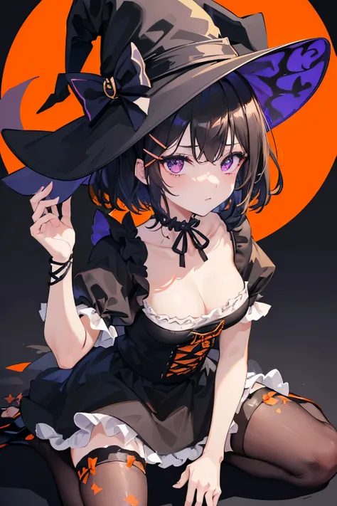 ((One person)),sexy body,(((Perfect hands,Perfect Anatomy))),(masterpiece:1.1), (最high quality:1.1), ((Beautiful attention to detail: 1.6)),Small eyes,((Highly detailed face,Perfect Face)),Browsing Caution,
＜Character appearances、body＞
＜Halloween Costume P...