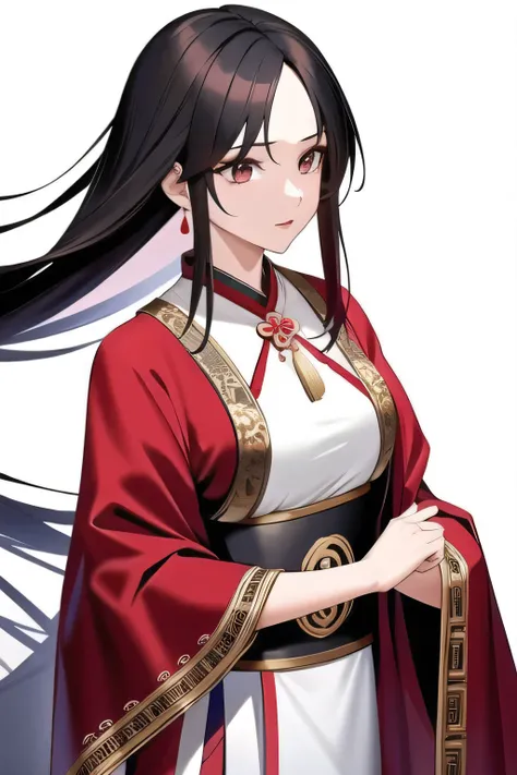 Imagine Xiaoying as a 17-year-old Chinese noblewoman from an ancient dynasty. She has long, flowing black hair that reaches her waist, styled in a simple yet elegant manner. Her skin is pale and flawless, reminiscent of porcelain. Her eyes are large, dark,...