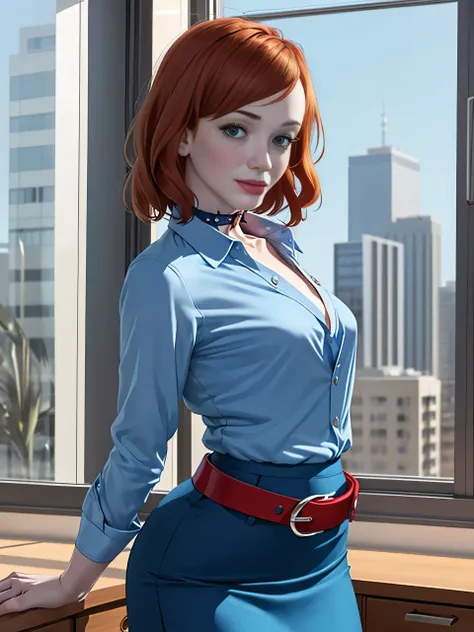 christina hendricks, (christina hendricks:1.5), masterpiece quality, (masterpiece quality:1.3), detailed, realistic, (realistic:...