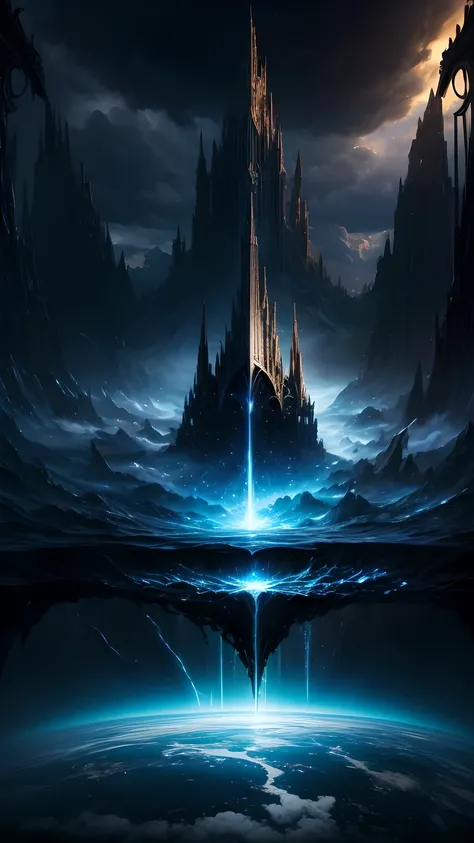The Beginning of Chaos,The beginning of the universe,The world was created,fantasy,Cloud Window,Creation myth