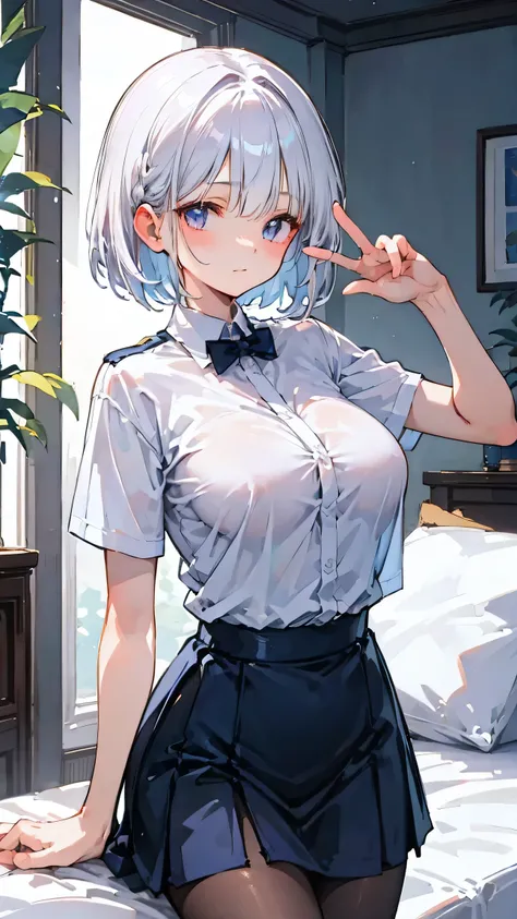 Ultra-high resolution, 8k,high quality,(((low length,、Young Girl、Boyish fashion,))),(Retrospective angle,Cunning Hand),(、glowing、iridescent light,soft shadow,Anime Painting,thin line drawing),One Little Woman,(((Big Tits、Beautiful breasts))),