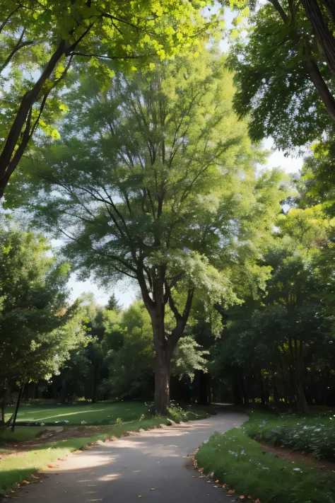 Forest real flower tree