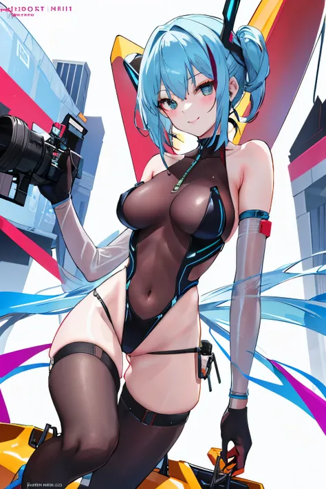 nsfw:1.2, sci-fi, 2 milf, sexy paddock oneesama, multiple girls:1.5, colorful leotard:1.9, motorsports, thong style, motorsport,futuristic race car background, ecchi pose, slut style, filming1.6,looking at viewer, scorn smile, Bare navel, Bare shoulder, ,o...