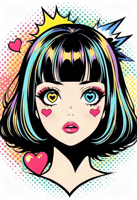 Full Body、1 person、1 person、sleep、sleep、Lie、Lying down、ridicule、Finger prick、Black Hair、Black Feather、Gothic Punk, anime witch design, heart signs, street wear design, pro vector, love style, full design, 8 colors only, solid colors, no shadows, full desig...