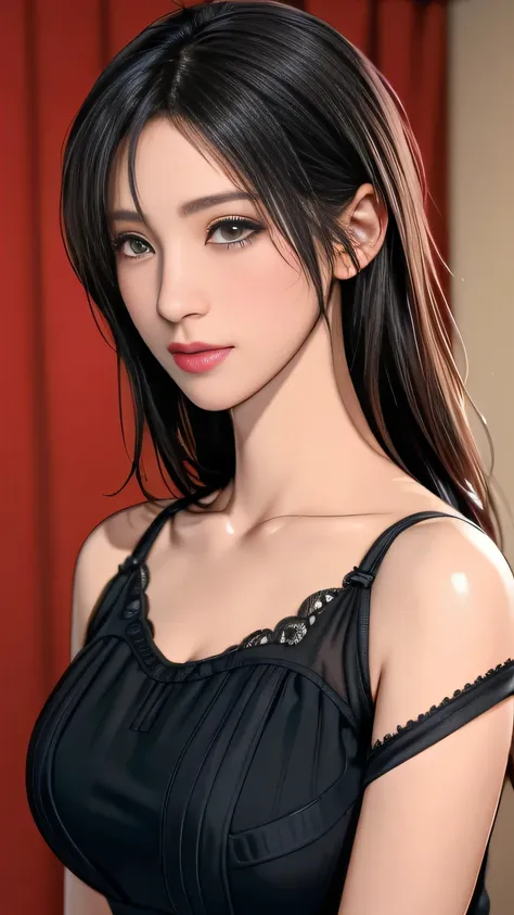 8k, detailed,black hair,large breasts, beautiful, beautiful顔.(8k, born.photograph, highest quality, masterpiece:1.2), (realistic...