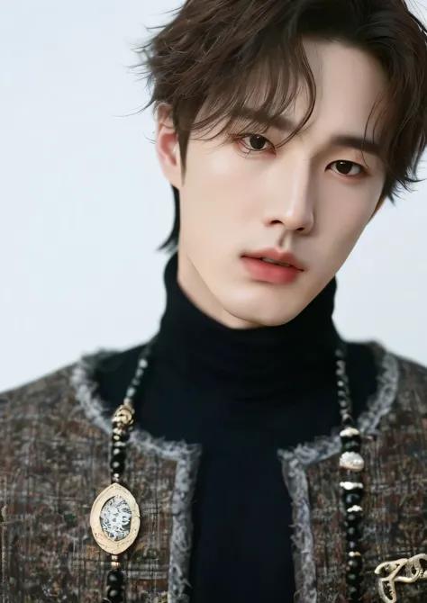 Man ripped  and white shirt, Wang yibo, cai xukun, Beautiful androgynous prince, beautiful young prince, handsome prince, innocent looking, Yoongi de cabelos pretos, Jinyoung Canela, hyung tae, delicate androgynous prince, inspired by Kun Can, inspired by ...