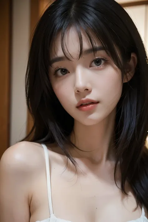 ((High resolution, masterpiece, Highest quality)),One person, Japanese,Black Hair, Shortcuts