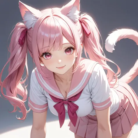 (8K, masutepiece, Best Quality, Official art, Breathtaking beauty and aesthetics, highly beautiful lighting, highly beautiful detailed), (1 Girl, Solo), (sixteen years old), (beautiful detailed face), (shiny white skin), (Beautiful big bust, cleavage, thig...