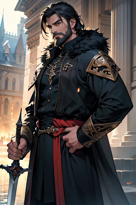 ((Best quality)), ((masterpiece)), ((realistic cartoon)), ((perfect character)):
In this stunning and highly detailed realistic cartoon, we present a Man of the North. The man stands tall, standard Northern aesthetic, but with a few twists, his outfits al...