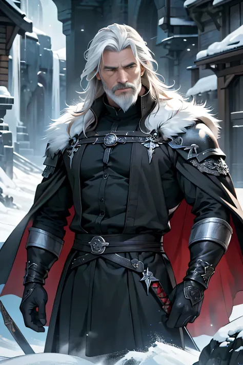 ((Best quality)), ((masterpiece)), ((realistic cartoon)), ((perfect character)):
In this stunning and highly detailed realistic cartoon, we present a Man of the North. The man stands tall, standard Northern aesthetic, but with a few twists, his outfits al...