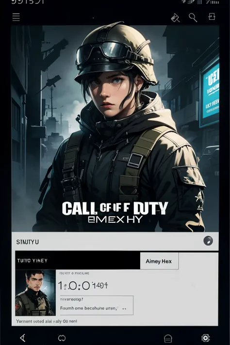 Call of duty mobile profile picture with the name Unex