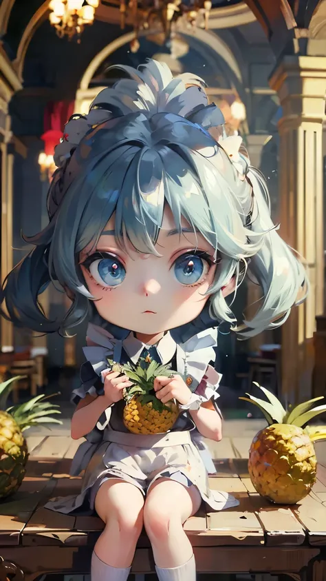 (Masterpiece、Fresh pineapple:1.4)