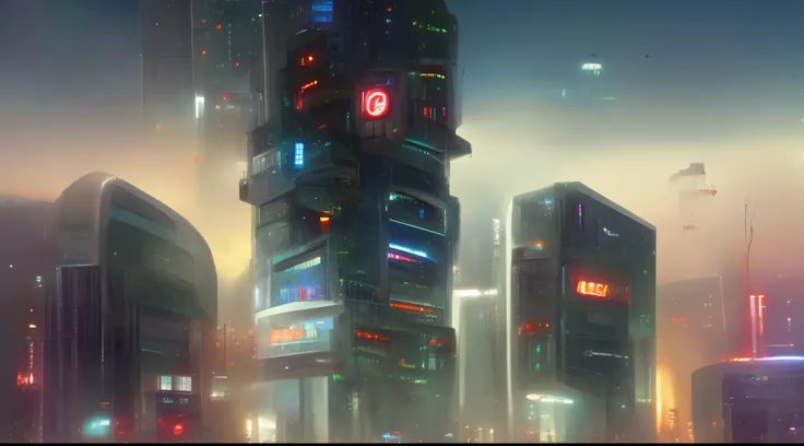 create realistic and immersive images of futuristic cyberpunk cities in 4k quality. images should depict high-tech urban environ...