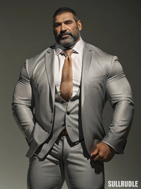 burly virile hairy werelion, in a suit of armor, a himbo muscle daddy, middle-aged dilf, hirsute, overmuscular and musclebound, ...