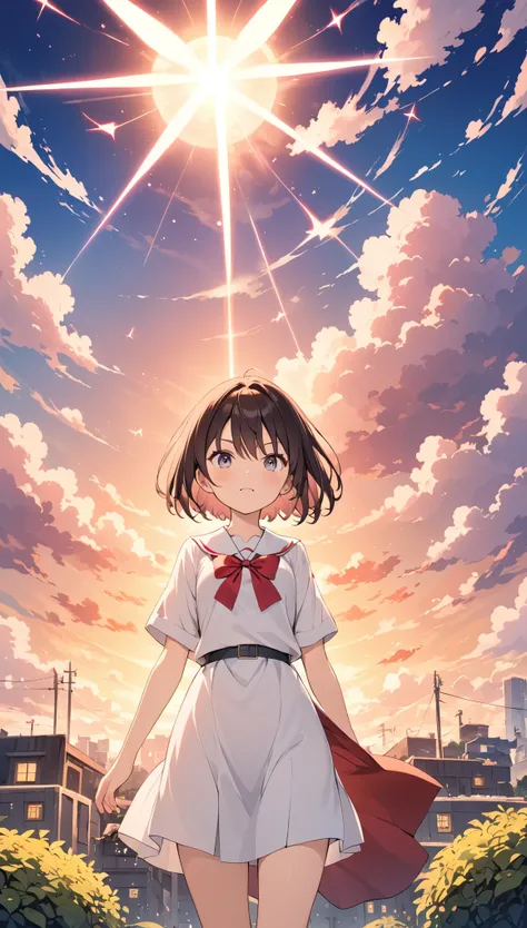 tomorrow's world, Magnificent details, city, magic, wonderful, Night Sky, moon, (((There is no one))), (((Background only))),