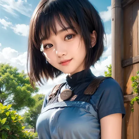 Masterpiece, best quality, CG, wallpaper, HDR, high quality, high-definition, extremely detailed, looking at viewer, smile, cute girl, ultra realistic, ultra detail, 70 mm lens