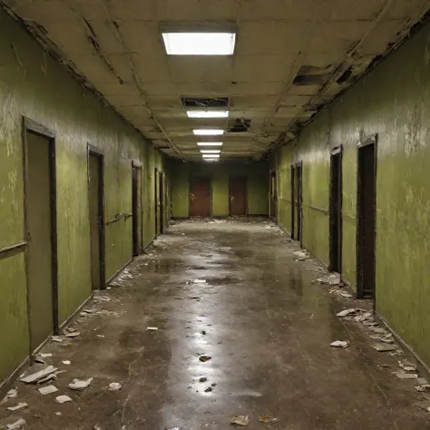 Abandoned Office - SDXL