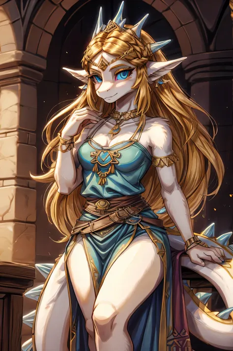 princess zelda light dragon antropomorfica form