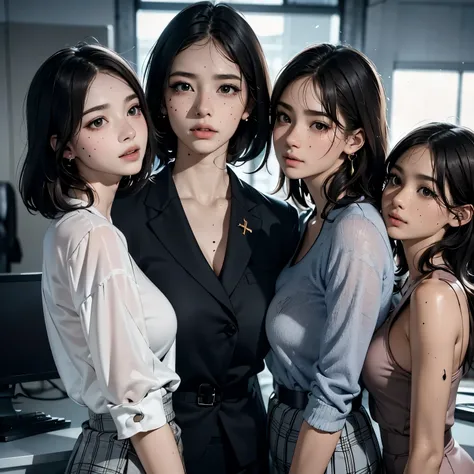 absurd, RAW photos, very delicate and beautiful, masterpiece, best quality, ultra high resolution, 16,000, surrealist, very detailed, very detailed CG 8k 벽지, beautiful lighting, perfect lightning, realistic shadows, complete anatomy, Super Detail Skins, pe...