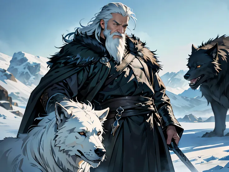 ((Best quality)), ((masterpiece)), ((realistic cartoon)), ((perfect character)):

In this stunning and highly detailed realistic cartoon, we present a Man of the North. The man stands tall, standard Northern aesthetic, but with a few twists, his outfits al...