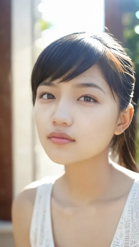 Memory correction:255, Everything modern:1.66, Cute Japanese Women Photos, smile:1.78, 20-year-old, Oil for straight, one-length hair&Hair balm:1.55, (photo Realistic:1.4), (hyper Realistic:1.4), (Realistic:1.3), (Smoother lighting:1.05), (Improving the qu...
