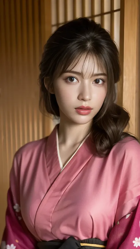 (8k, highest quality, masterpiece:1,2), (realistic, Photoreal:1.37), Super detailed, one girl,), (very detailed), (Detailed and beautiful eyes), (highest qualityの), (Super detailed ), (masterpiece), (detailed face),woman((19 years old)), hair((pink, wavy, ...