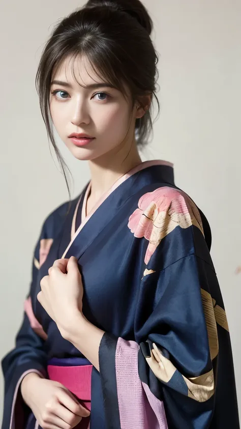 (8k, highest quality, masterpiece:1,2), (realistic, Photoreal:1.37), Super detailed, one girl,), (very detailed), (Detailed and beautiful eyes), (highest qualityの), (Super detailed ), (masterpiece), (detailed face),woman((19 years old)), hair((blue, wavy, ...