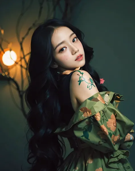 jisoo pink black