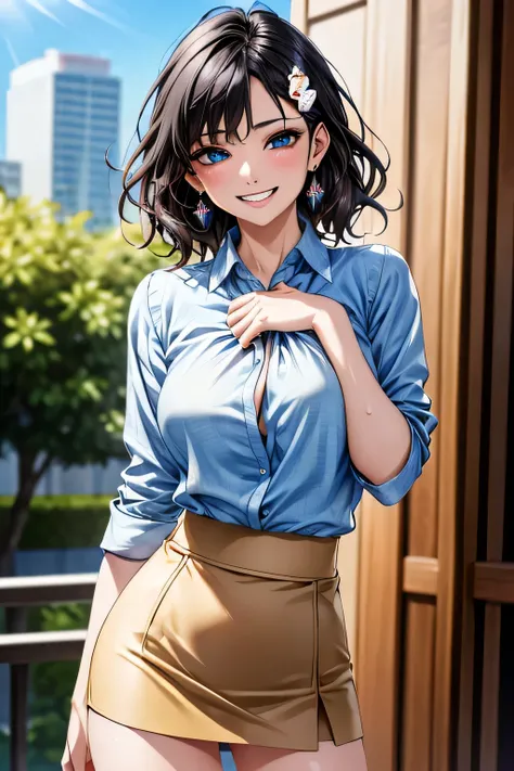 ((((masterpiece, Highest quality, High resolution)))), Extremely detailed 8K, Beautiful with a voluptuous body, (ultra HD, Very detailed, Very detailed, Very realistic, ultra-realistic, Photo Real), (One Woman:1.5), beautiful, Very detailed顔, fine grain, (...