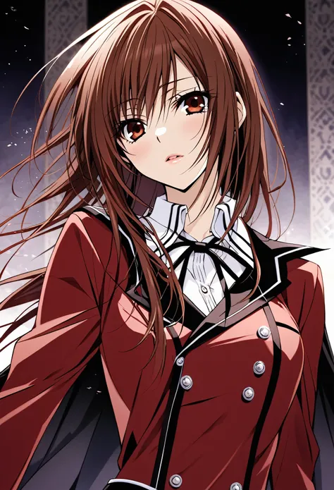 ((Yuki Kuran)), Vampire Knight, brown hair, reddish brown eyes,
