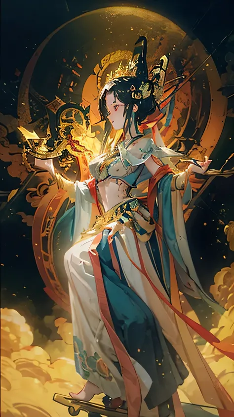 (((masterpiece))), (((Highest quality))), ((Very detailed)), (Highly detailed CG illustrations), ((Very delicate and beautiful)),(From the side),Cinematic Light,A girl climbs into the cockpit、Black Hair、long、Boarding a small spaceship，In the cockpit，Starry...