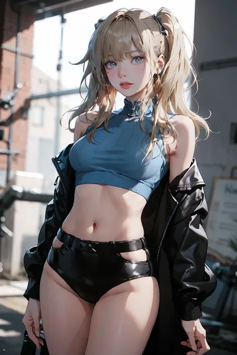 realistic:1.2, rocker girl in leather jacket,slim figure、normal bust size、 highly realistic photograph, whole body, nsfw, spiked...